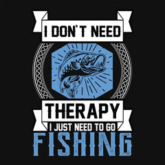 premium vector fishing template for tshirt