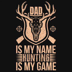 premium vector hunting template for tshirt