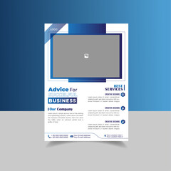 Elegant flyer design for business
