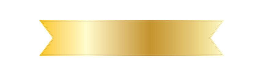 gold ribbon, sticker golden ribbon, gold label, tape bow