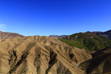 Tizi n'Tichka is a mountain pass in Morocco, linking the south-east of Marrakesh to the city of Ouarzazate through the High Atlas mountains