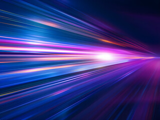 Abstract of light motion high-speed for technology and business background. blurred image