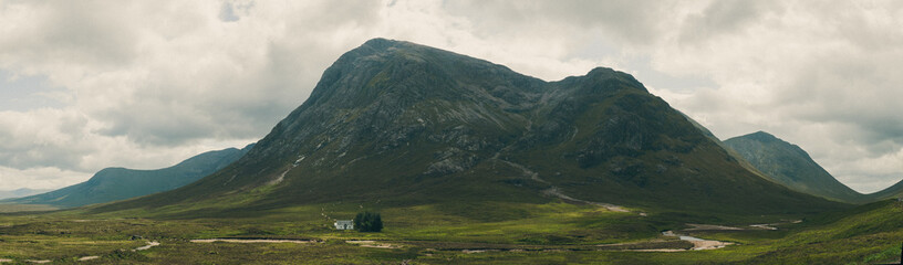 panorama of the mountains