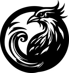 Phoenix silhouette