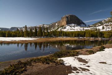 View of Madison river in Yellowstone