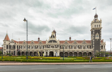 The Dunedin Railway Station in central Dunedin, New Zealand, is one of the city&rsquo;s most prominent architectural landmarks since its construction in 1906.