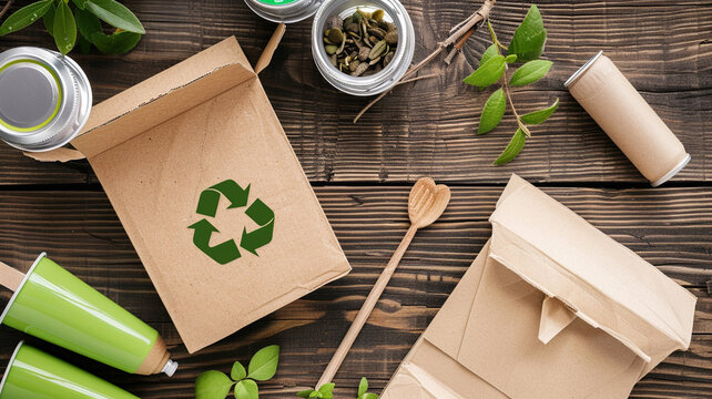 Sustainable packaging design brainstorm, eco-friendly business solutions