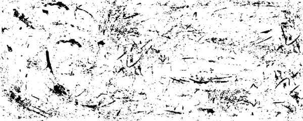 Distressed overlay texture of rusted peeled metal. Grunge background. Abstract halftone vector illustration