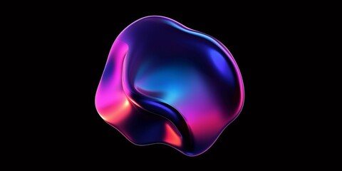 background with smooth lines abstraction Generative AI