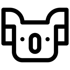 Endangered species. Editable stroke vector icon. © Side Project