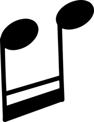 musical note symbol illustration