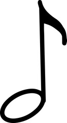 musical note symbol illustration