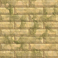 Creative seamless brick texture