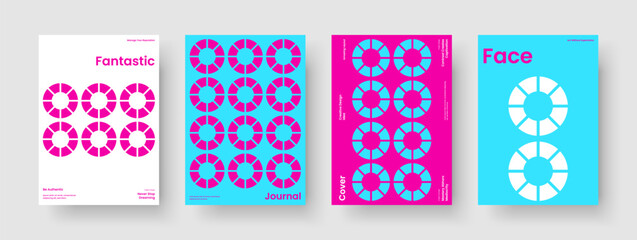 Fototapeta na wymiar Isolated Report Design. Modern Book Cover Template. Geometric Brochure Layout. Background. Business Presentation. Banner. Flyer. Poster. Catalog. Journal. Leaflet. Portfolio. Advertising