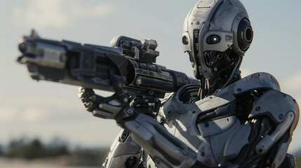 The Deadly Futuristic Robot Soldier