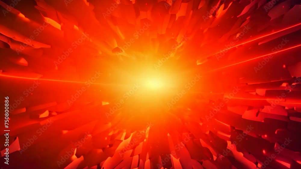 Poster abstract 3d illustration of a starburst with sparks and rays, abstract geometric background. explosi