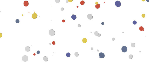 Confetti, paper triangle on the floor, fancy, colorful, celebration party