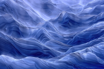 Obraz premium Misty glacier. Surreal landscape. Background image. Created with Generative AI technology.