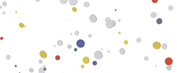 Confetti, paper triangle on the floor, fancy, colorful, celebration party