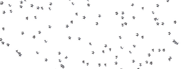 XMAS Holiday golden decoration, glitter frame isolated -