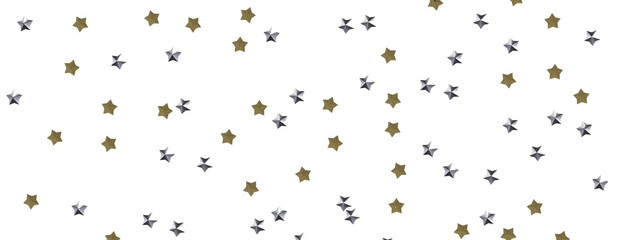 XMAS Stars - stars background, sparkle lights confetti falling. magic shining Flying christmas stars on night