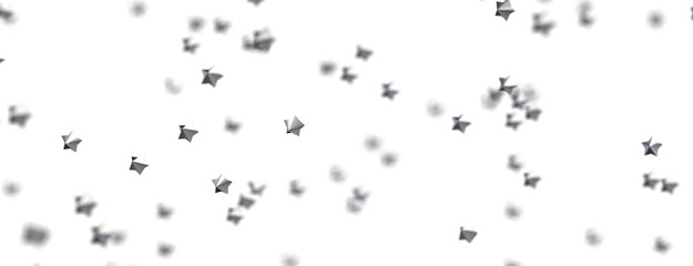 Celestial Extravaganza: 3D Illustration Captures the Beauty of Falling Stars