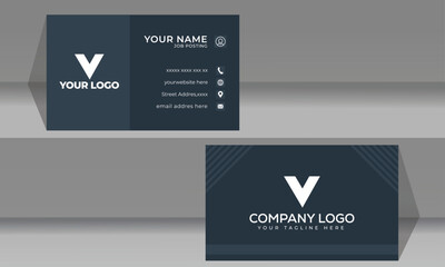 Business card for company branding corporate official personal introduction creative cyberspace logotype modern premium elegance name visiting as well as identity print symbol element concept clear.