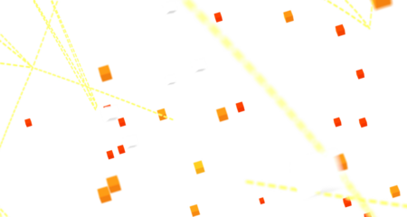 Abstract digital background of points and lines. Glowing plexus. Big data. Network or connection.