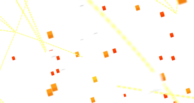 Abstract digital background of points and lines. Glowing plexus. Big data. Network or connection.