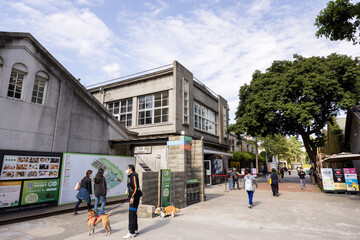 Huashan 1914 Creative Park in Taipei city