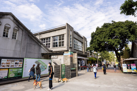 Huashan 1914 Creative Park in Taipei city