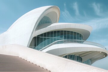 Fototapeta premium Photograph unique and iconic architecture from around the world highlighting innovative design and structural beauty