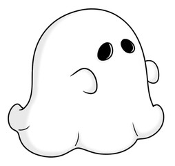 cartoon ghost 