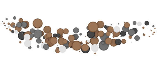 gold  Rainfall: Astonishing 3D Illustration of gold  Confetti Shower