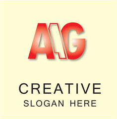 AAG 3 Letter Logo Creative
