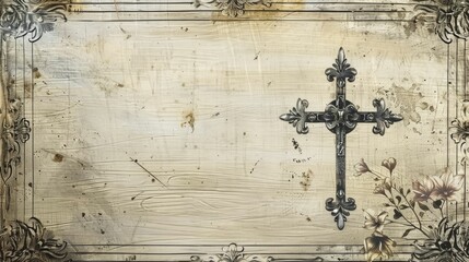 Celebrate Good Friday with beautifully scripted verses in elegant calligraphy.