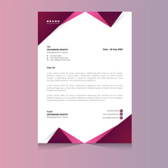 letterhead template design