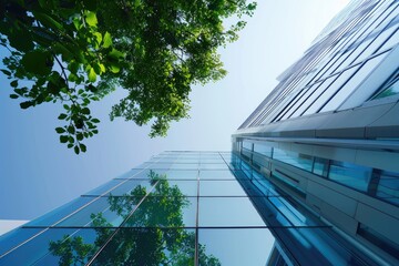 Architectural harmony: A visual journey through eco-friendly designs, energy-efficient buildings, and the seamless integration of architecture with environmental sustainability.
