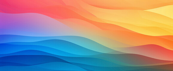 Sunrise gradient bursting with life, mixing radiant colors to inspire graphic design endeavors and...