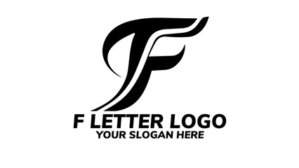 Obraz na płótnie Canvas F Letter Logo Design, F letter, letter logo, f logo, logo, logo design, design, creative logo design
