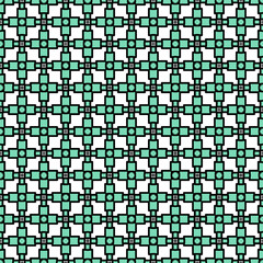 Multi color seamless abstract pattern. Background and backdrop. Multi Colored. Colorful ornamental design. Colored mosaic ornaments. Vector graphic illustration. EPS10.