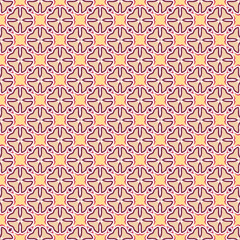 Multi color seamless abstract pattern. Background and backdrop. Multi Colored. Colorful ornamental design. Colored mosaic ornaments. Vector graphic illustration. EPS10.