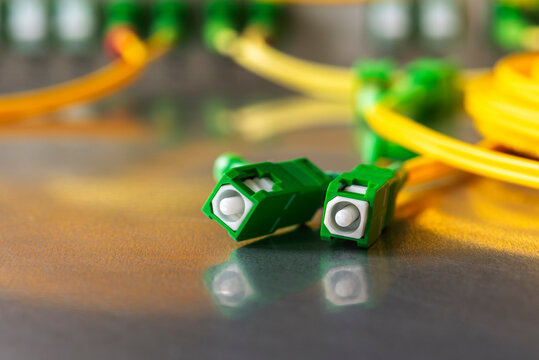 Fiber optic patch cords in optical network