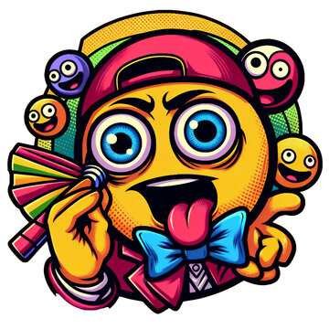 Laugh Out Loud Pop Culture Emoji Extravaganza - Meme-Inspired Fun