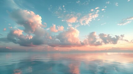 Obraz premium Sun Shining Through Clouds in Sky