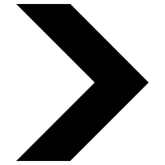 right icon, simple vector design