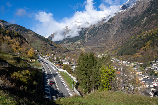 The village of Mesocco is a municipality in the Moesa Region in the Swiss Canton of Graub&uuml;nden, Switzerland