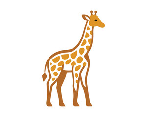 Fototapeta premium giraffe vector illustration