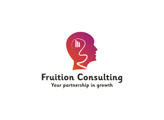 Brain Coaching Consulting Logo Design Vector Icon Illustration.
