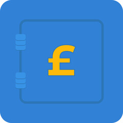 Safe Box British Pound Currency